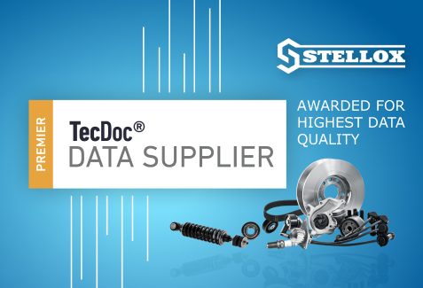 STELLOX has received a new status — a TecDoc Premier Data Supplier