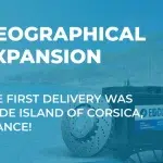 A new stage of development and geographical expansion